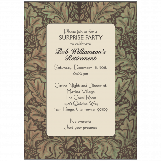 Retirement Party Invitation Retirement Party Invitation