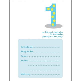 Children's Birthday Party Invitation - KBIF-03