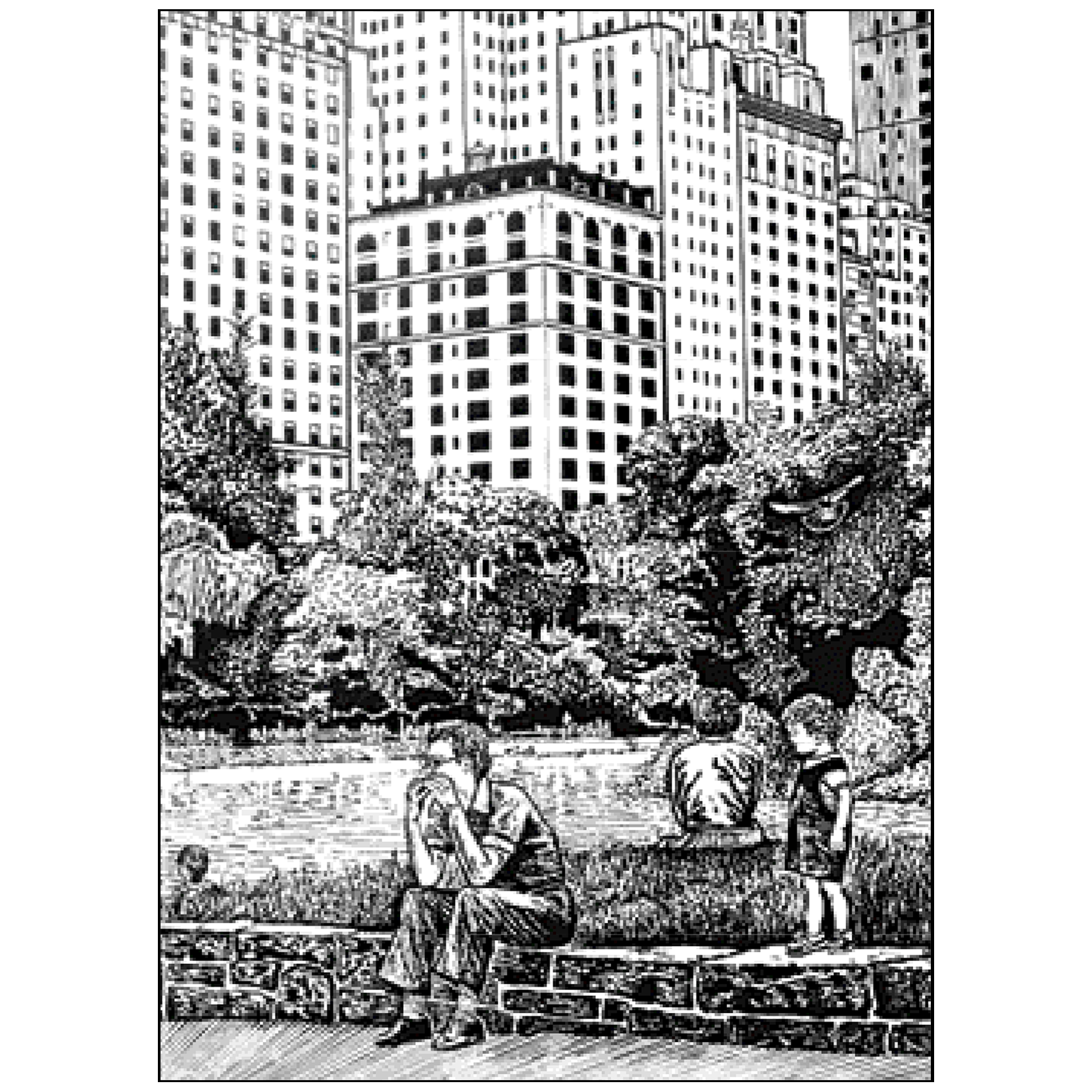 NYC Note Card 14 - Central Park ⋆ IPV Studio