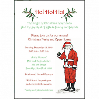 Christmas Party Invitation Christmas Party Invitation