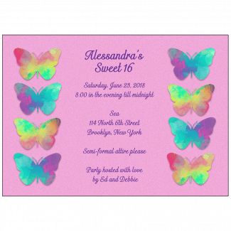Sweet 16 Invitation Sweet 16 Invitation