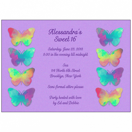 Sweet 16 Invitation Sweet 16 Invitation