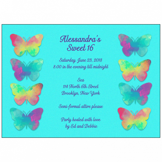 Sweet 16 Invitation Sweet 16 Invitation