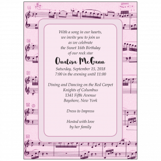 Sweet 16 Invitation Sweet 16 Invitation