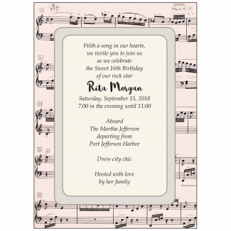 Sweet 16 Invitation Sweet 16 Invitation