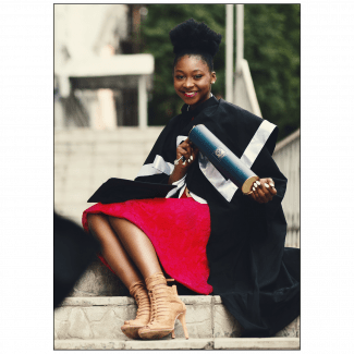 Cover of Graduation Party Invitation with Photo