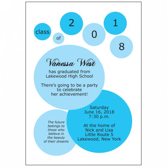 Graduation Party Invitation
