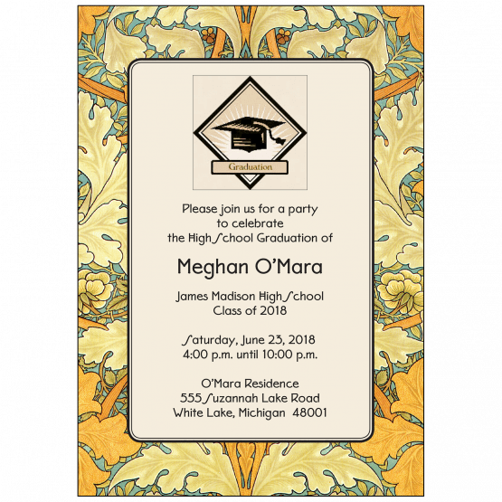 Graduation Party Invitation