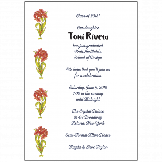 Graduation Party Invitation