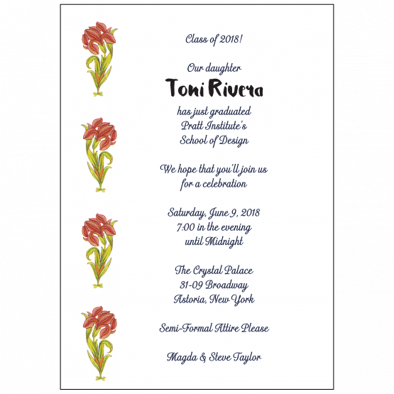 Graduation Party Invitation