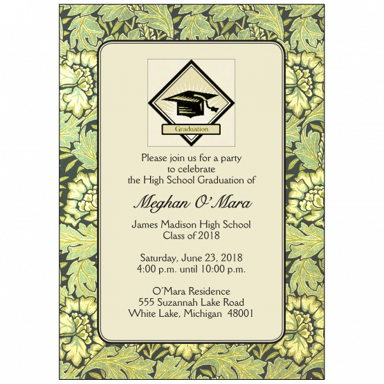 Graduation Party Invitation