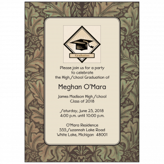 Graduation Party Invitation