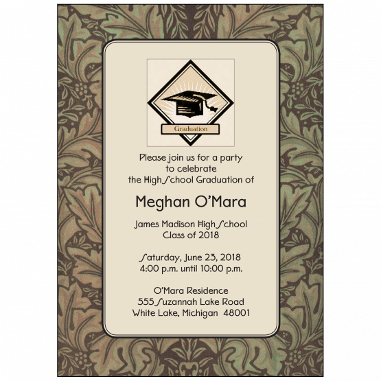 Graduation Party Invitation
