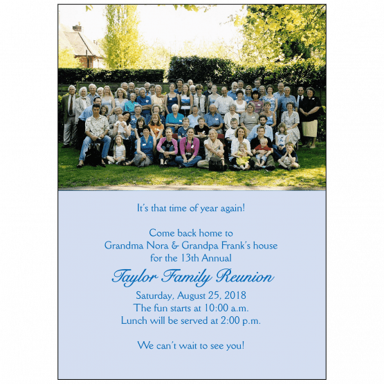 Family Reunion Invitation Family Reunion Invitation