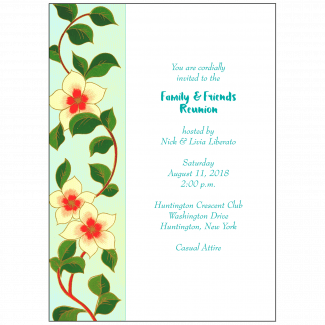 Family Reunion Invitation Family Reunion Invitation