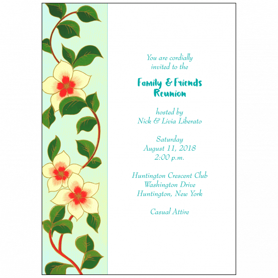 Family Reunion Invitation Family Reunion Invitation