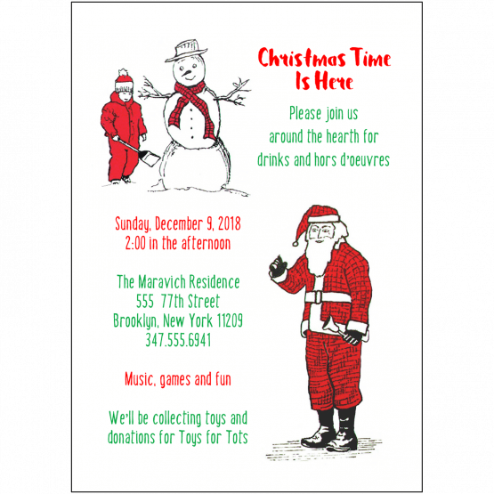 Christmas Holiday Party Invitation Christmas Holiday Party Invitation