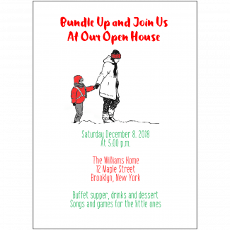 Christmas Holiday Party Invitation