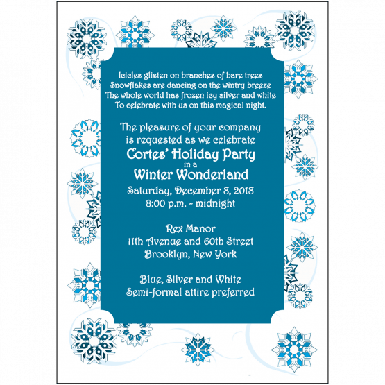 Christmas Holiday Party Invitation