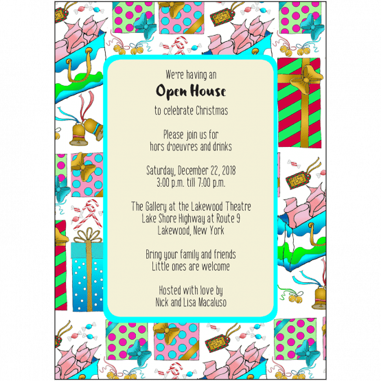 Christmas Holiday Party Invitation