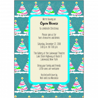 Christmas Holiday Party Invitation