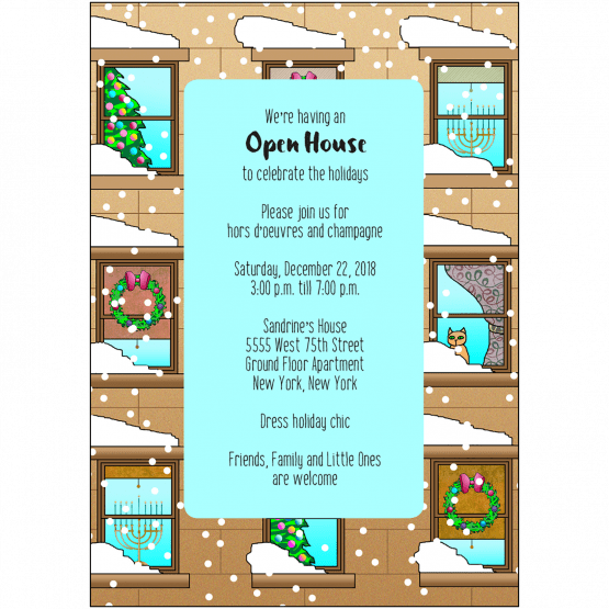 Christmas Holiday Party Invitation