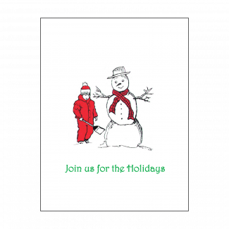 Christmas Holiday Fill-in Invitation