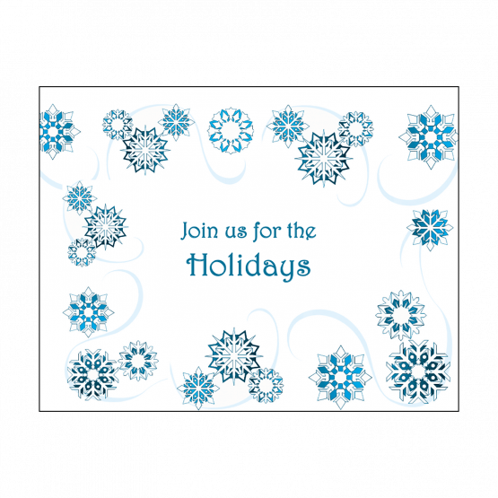 Christmas Holiday Fill-in Invitation