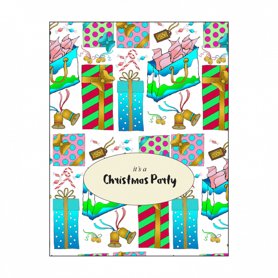 Christmas Holiday Fill-in Invitation