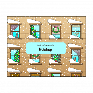 Christmas Holiday Fill-in Invitation Christmas Holiday Fill-in Invitation