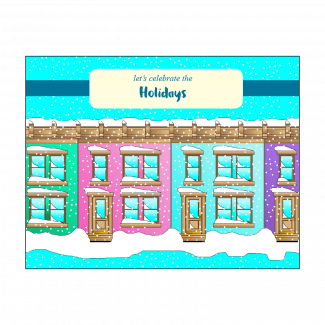 Christmas Holiday Fill-in Invitation