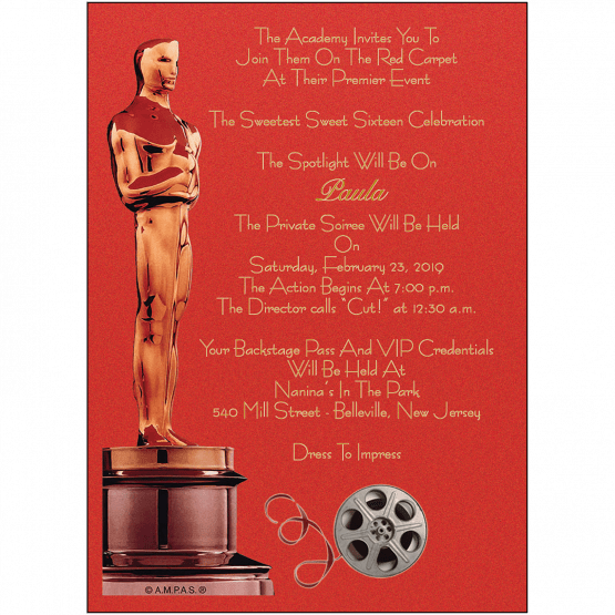 Sweet 16 Party Invitation